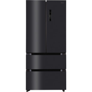Frigider Side By Side Tesla RF5200FMAE, 512 L, Clasa E, Total No Frost, Inverter, Display LED, 190 cm, Dark Inox