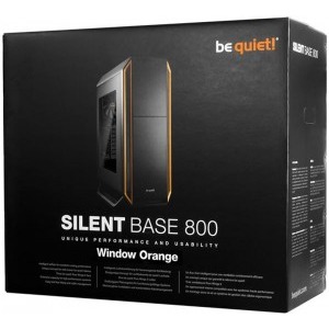 be quiet! Silent Base 800 Window Orange