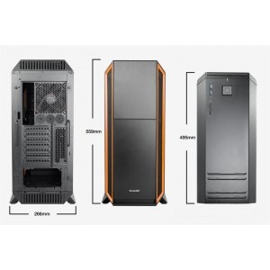 be quiet! Silent Base 800 Window Orange
