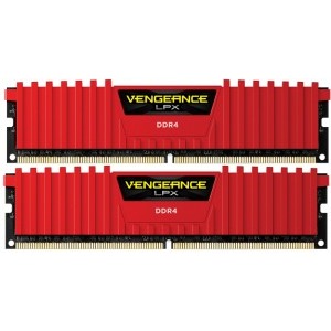 Corsair Vengeance LPX Red 16GB DDR4 3000MHz CL15 Dual Channel Kit