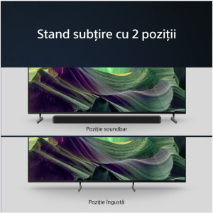 Sony Smart TV KD-55X85L Seria X85L 139cm negru-argintiu 4K UHD HDR