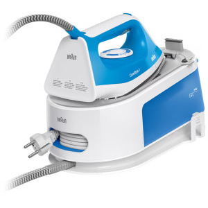 Braun Statie de calcat CareStyle 1 IS102BL, 2200W, 110g/min, Alb/Albastru