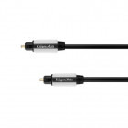 Cablu audio Kruger&Matz S/PDIF Optic Male - S/PDIF Optic Male, 3m, negru