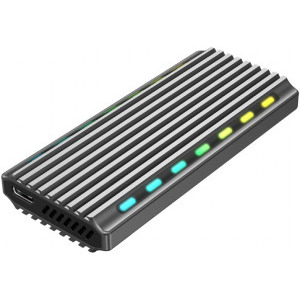 Rack Gembird EE2280-U3C-03 USB-C 3.2 Gen 2 Grey