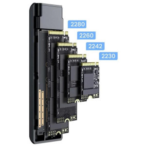 Orico DDNV-C3-G2 Dual Protocol USB 3.0 gri