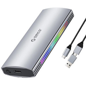 Orico M2R2-G2 M.2 NVMe RGB gri