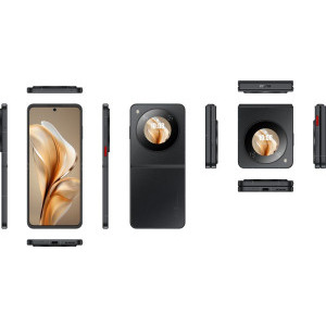 Nubia Flip, 512GB, 20GB RAM ( 8GB+ 12GB extensibili), Dual SIM, Tri-Camera, 5G, Cosmic Black