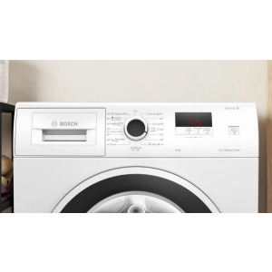 Bosch WGE03200BY, 8 kg, 1200 RPM, Clasa A, EcoSilence Drive, SpeedPerfect, VarioSpeed, Active Water Plus, Alb