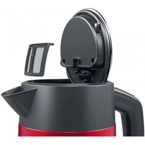 Bosch Designline TWK4P434, 2400W, 1.7L, Rosu