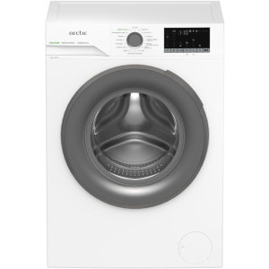 Masina de spalat rufe Arctic APLM2WFSU28411W, 8 kg, 1400 RPM, Clasa A, Silent Inverter, SaveInAll, IronExpress, Flow Control, HomeWhiz, Alb