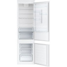 Combina frigorifica Candy incorporabila CBL5519EVW, 294 L, Clasa E, LowFrost, Air Plus+, Smart Cool, hOn, Control electronic, 193 cm