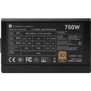 Thermalright TG-750S, 80+ Gold, 750W