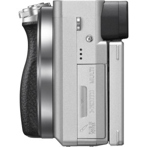 Sony Alpha 6100 Body Silver + Obiectiv E PZ 16-50 mm F3.5-5.6 OSS