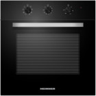 Cuptor incorporabil Heinner HBO-M659GC-GBK, Electric, 65 L, Clasa A, Negru
