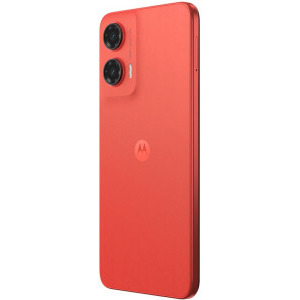 Motorola Moto G35, 5G Edition, 128GB, 8GB RAM, Dual SIM, Tri-Camera, Guava Red