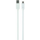 Cablu de date / adaptor Gembird USB Male la USB-C Male, 36 W, 1 m, White