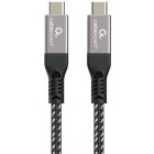 Cablu de date / adaptor Gembird USB-C Male la USB-C Male, 240 W, 1.5 m, Black