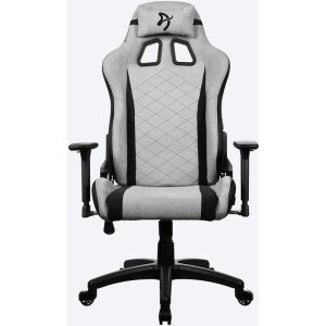 Scaun gaming Arozzi Avanti Soft Fabric Light Grey