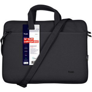 Trust Geanta notebook 16 inch Bologna Black