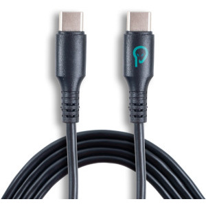 Cablu de date / adaptor Spacer USB-C Male la USB-C Male, 1.8 m, Black