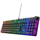 Tastatura Gaming Trust GXT 866 Torix RGB Huano White Switch Mecanica Black