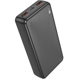 Baterie externa Borofone BJ56A, 20000 mAh, 2x USB, 1x USB-C, 22.5 W, Black