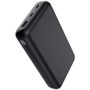 Trust Laro, 20000 mAh, 1x USB-A, 2x USB-C, 100W Power Delivery, Black, posibilitate incarcare laptop
