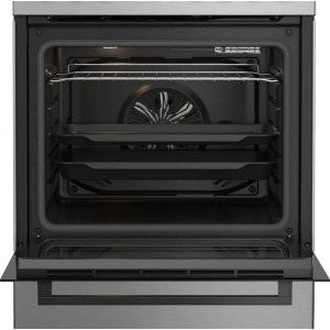 Beko FBSE62120XD, Mixt, 4 arzatoare, Sistem de siguranta, Aprindere integrata, SteamShine Cleaning, Grill, 60 cm, Inox
