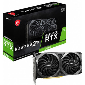 MSI GeForce RTX 3050 VENTUS 2X 8GB GDDR6 128-bit