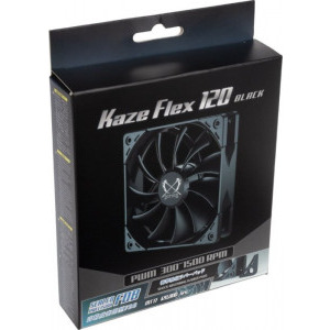 Scythe Kaze Flex Black PWM 1500rpm 120mm