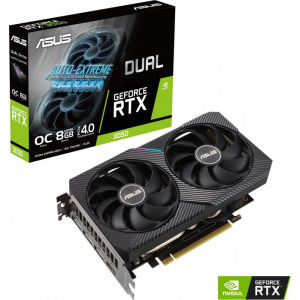 ASUS GeForce RTX 3050 DUAL OC LHR 8GB GDDR6 128-bit