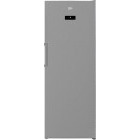 Beko Congelator RFNE448E41XB, 404 L, Clasa E, No Frost, Display LED, 191 cm, Argintiu