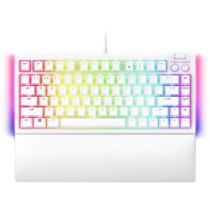 Tastatura Gaming Razer BlackWidow V4 75% White Orange Tactile Gen-3 Switch Mecanica