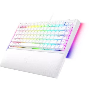 Razer BlackWidow V4 75% White Orange Tactile Gen-3 Switch Mecanica