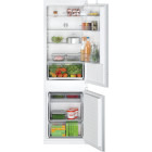 Combina frigorifica Bosch incorporabila KIV86NSE0, 267 L, Clasa E, Low Frost, EcoAirflow, Iluminare LED, 177 cm