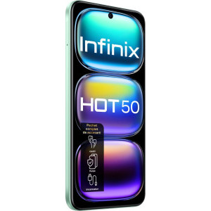 INFINIX HOT 50, 128GB, 8GB RAM, Dual SIM, 4G, 4-Camere, Sage Green