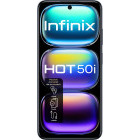 Smartphone INFINIX HOT 50i, 128GB, 4GB RAM, Dual SIM, 4G, Tri-Camera, Sleek Black