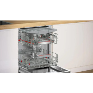 Bosch SMI6ECS12E, 14 seturi, 8 programe, Clasa A, EcoSilence Drive, ExtraDry, Max Flex, VarioDrawer, RackMatic, AquaStop, AquaSensor, Home Connect, 60 cm
