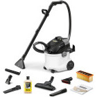 Aspirator Karcher SE 6 Signature Line, Aparat de curatat cu extractie, 1000W, 4L, Alb/Negru
