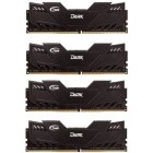 TeamGroup Dark Black 16GB DDR4 2666MHz CL15 Quad Channel Kit