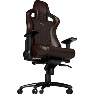 Noblechairs EPIC Real Leather maro-negru