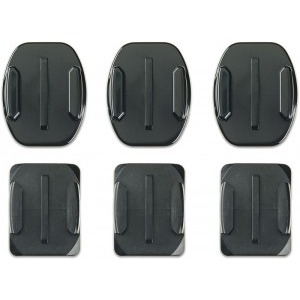 Accesoriu Camere video GoPro Curved + Flat Adhesive Mounts