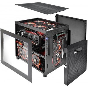 Thermaltake Commander F6 RGB LCD Multi fan