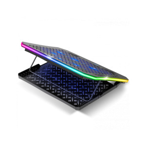 Spirit of Gamer AIRBLADE 1200 RGB, pana la 17.3 inch, 6 ventilatoare, 6 pozitii, 6 viteze, suport de telefon