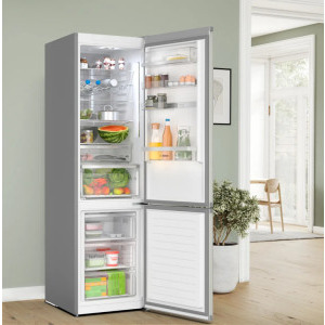 Bosch KGN394ICF, 363 L, Clasa C, No Frost, VitaFresh, Multi Airflow, PerfectFit, Iluminare LED, 203 cm, Inox