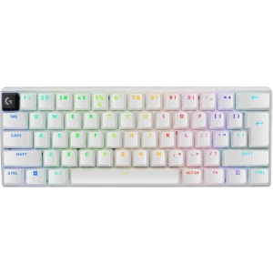 Tastatura Gaming Logitech G PRO X 60 White Lightspeed GX Optical Brown Switch Mecanica