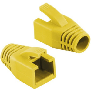Accesoriu retea Logilink Manson mufa RJ45 Galben 50 buc