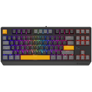 Genesis THOR 230 TKL RGB Anchor Grey Positive Outemu Red Switch Mecanica