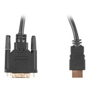 Lanberg HDMI Male - DVI-D Dual Link Male, 1.8 m, Negru
