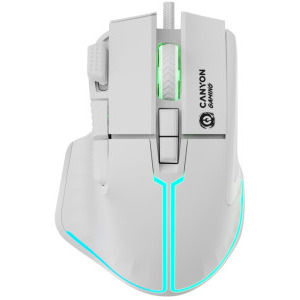 Mouse Gaming Canyon GM-636 Fortnax RGB 20.000 DPI White